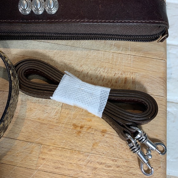 One World Brighton Snakeskin Wristlet and Belt - Picture 14 of 14